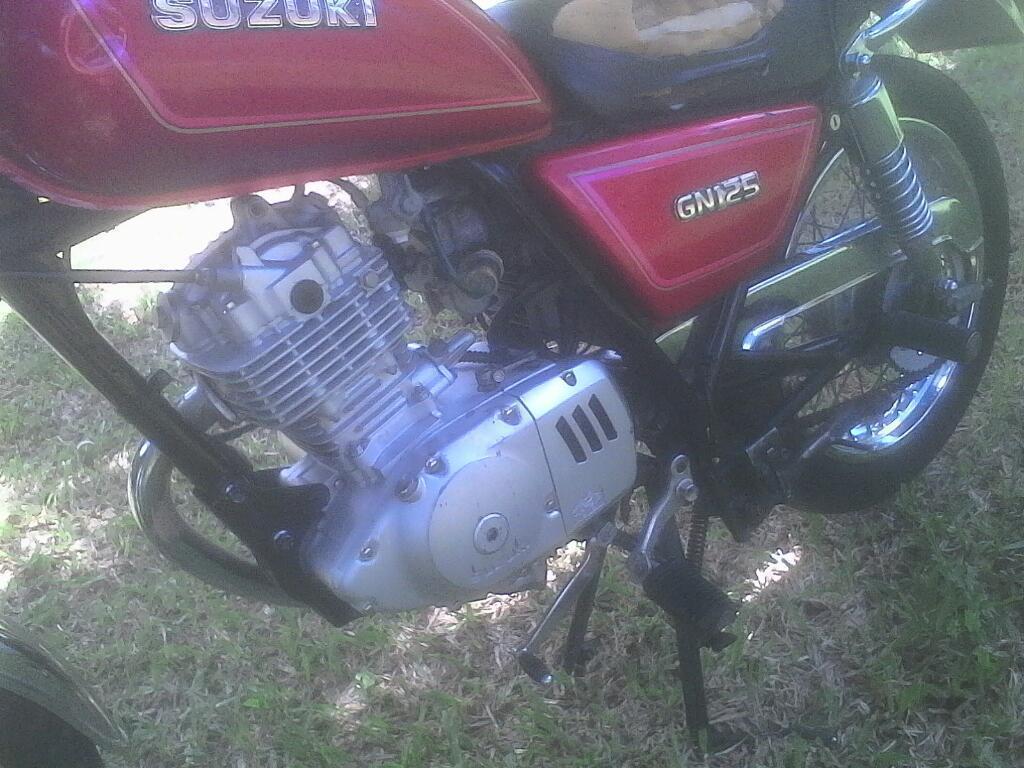 Suzuki Gn Japon 125cc Mod 98 Recibo Moto