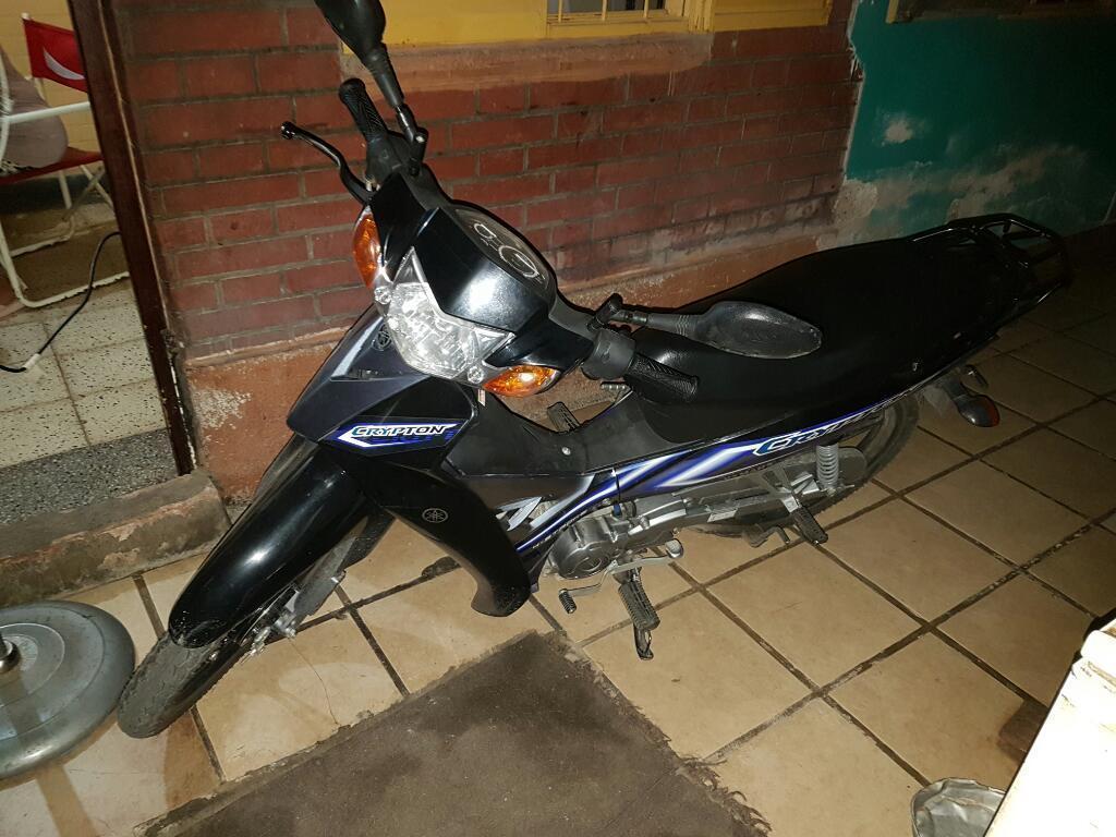 Vendo Yamaha Crypton 2016