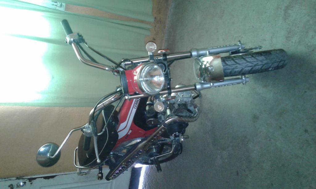 vendo moto cerro dax modelo 2013 70cc