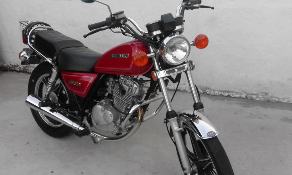 MOTO SUZUKI GN 125H, MODELO 2011