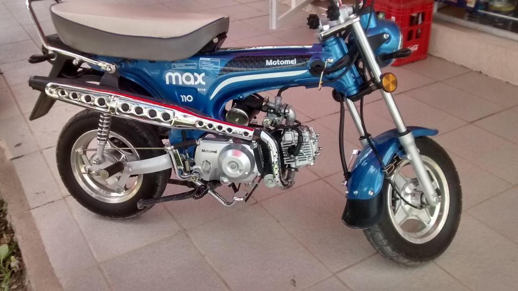 VENDO MOTOMEL MAX 110 NUEVA, POCOS KM