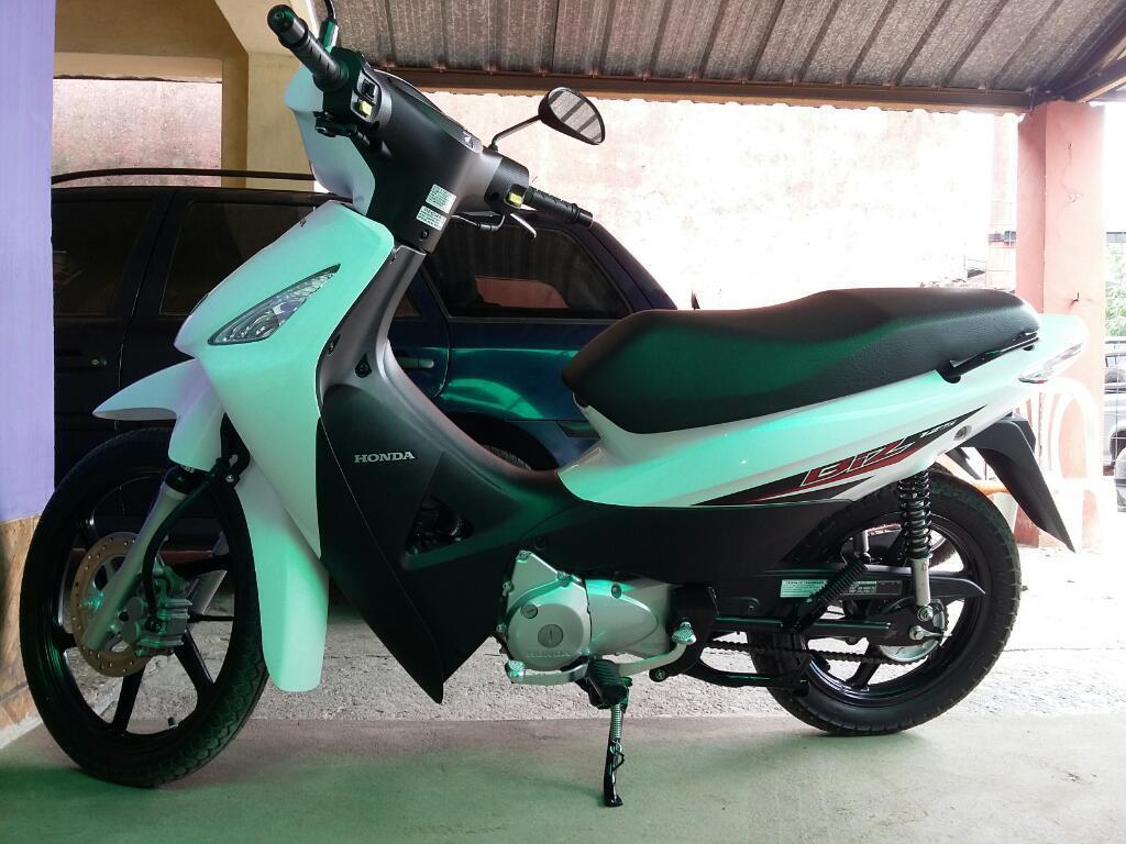 Honda biz 0km 2016 sin uso patentada titular unico dueño.$29500