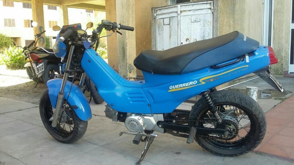 Moto Guerrero Unica Mano Muy Buena Oport