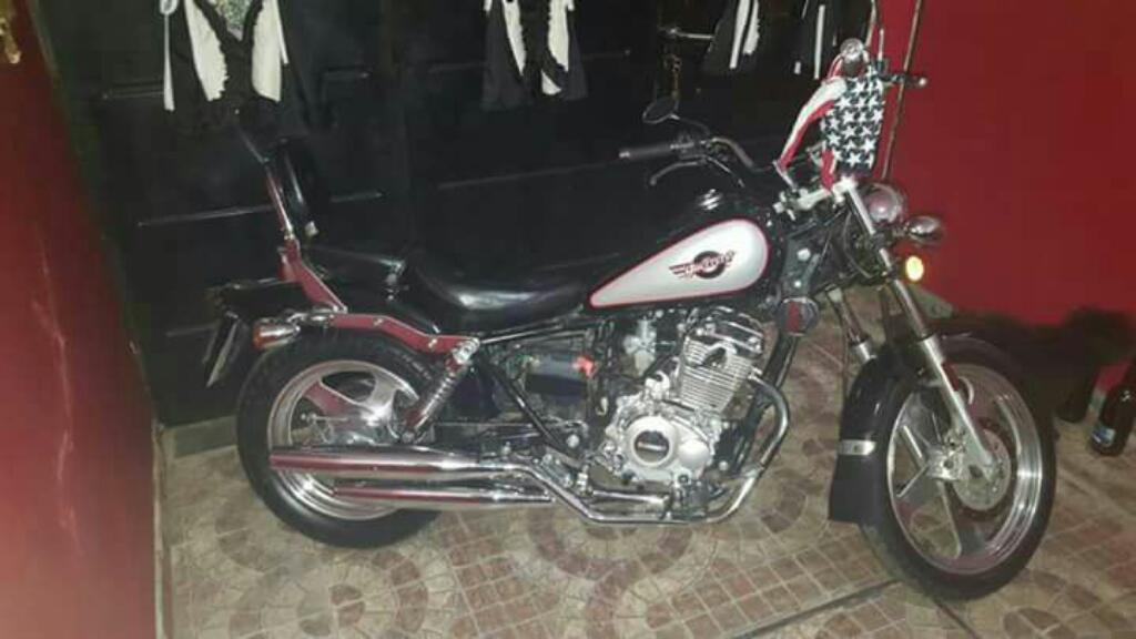 Moto Guerrero Custon