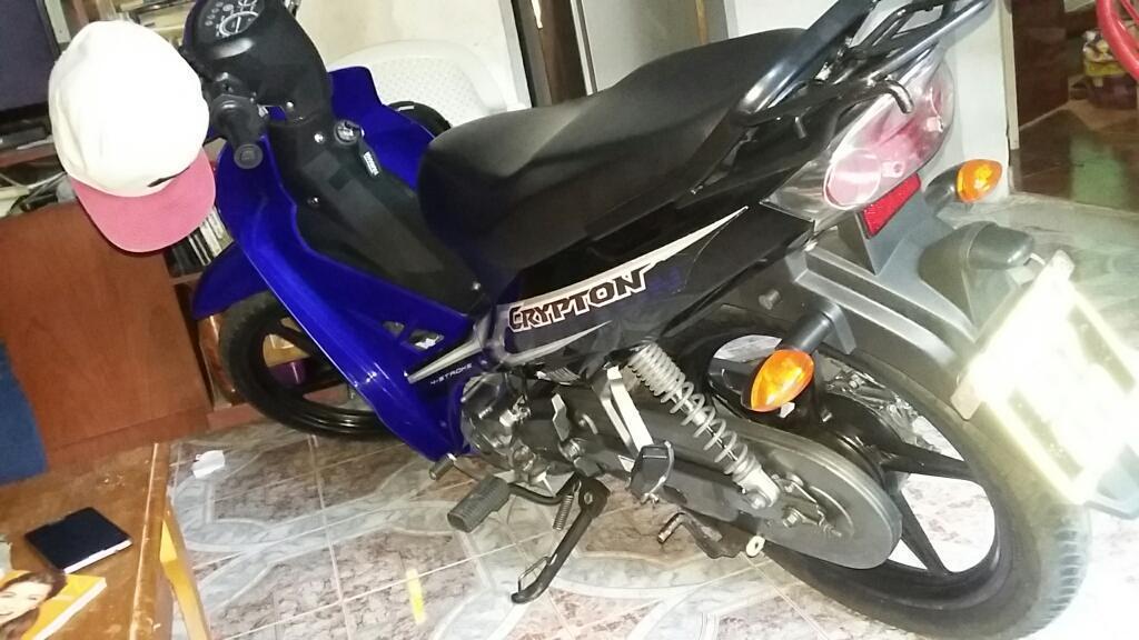 Vendo Yamaha Crypton 2014