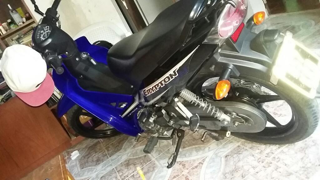 Vendo Yamaha Crypton 2014