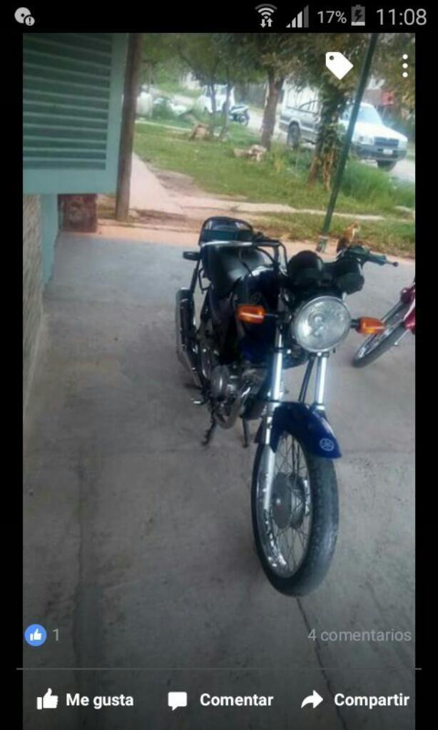 Vendo Yamaha Ybr 125 Modelo 2012