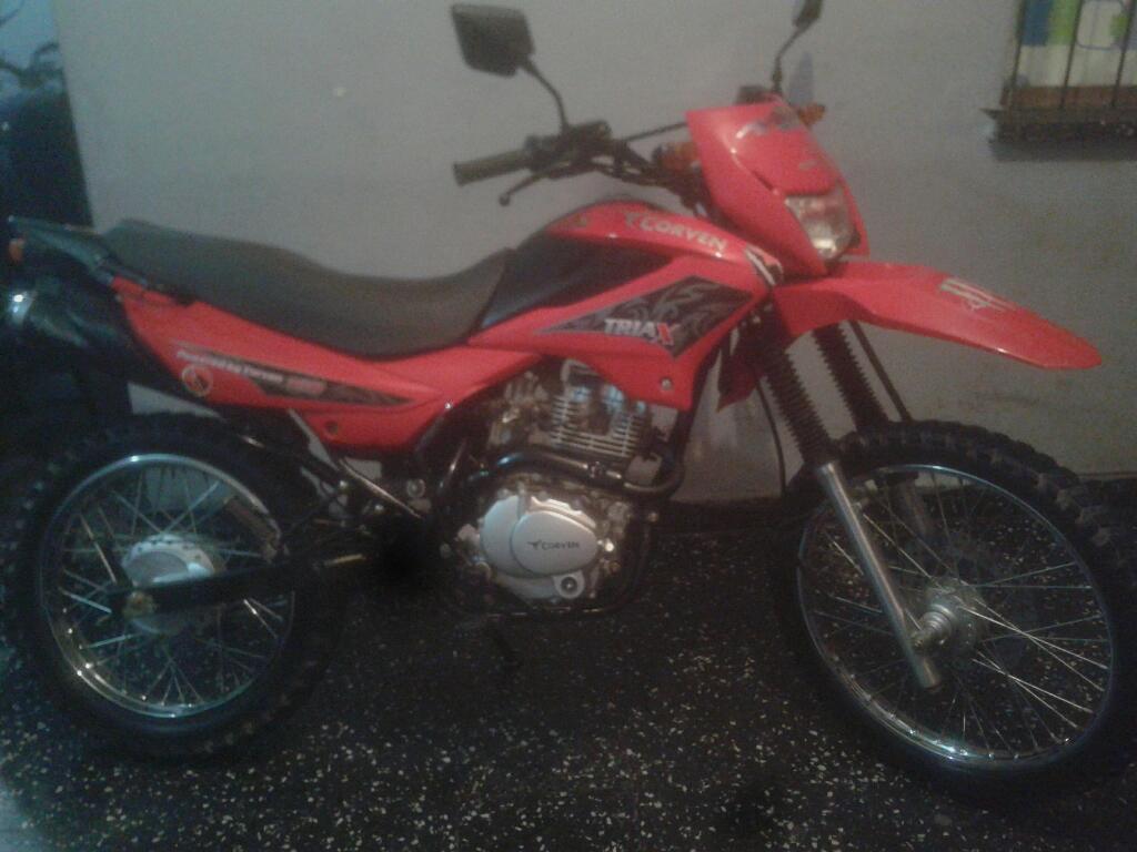 $22000 CORVEN TRIAX 150cc linda impecable