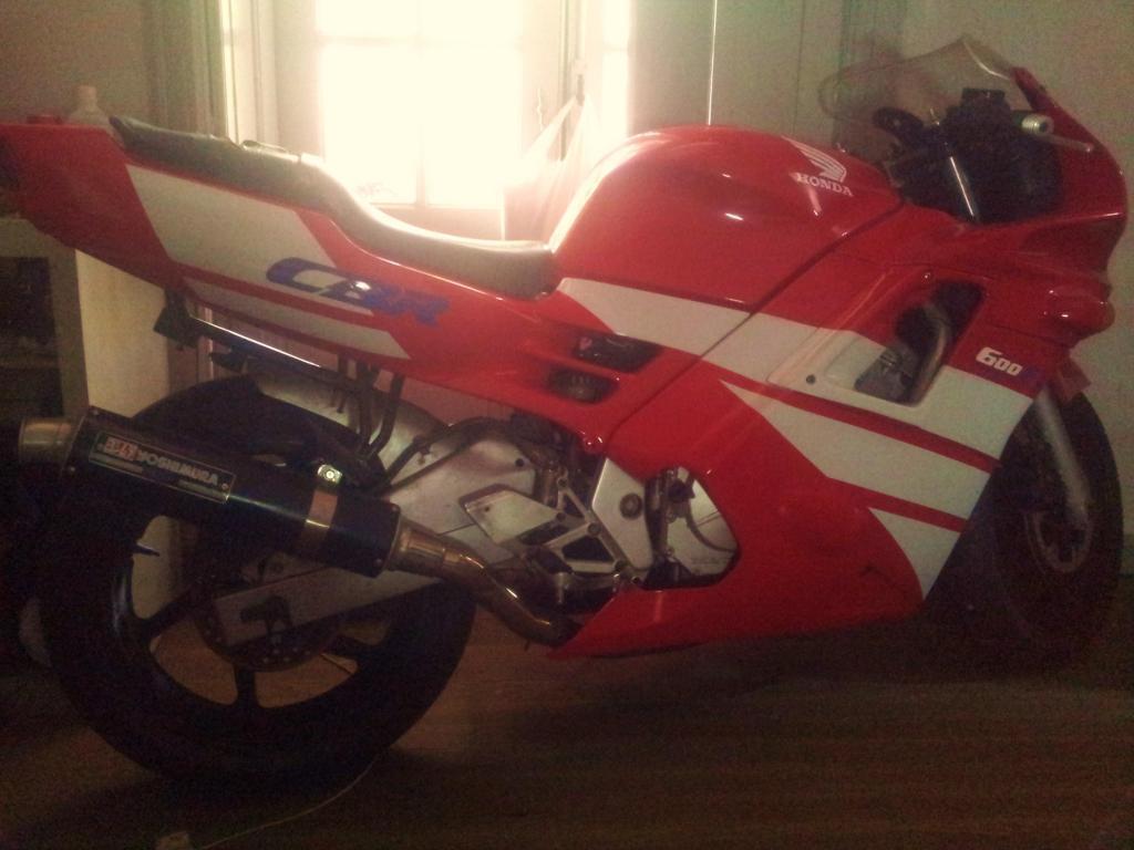 Cbr 600 f2 1992 titular