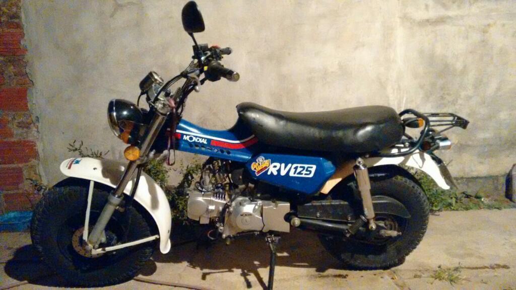 Año 2012..mondial Rv 125 Cc..3 Mil Kil