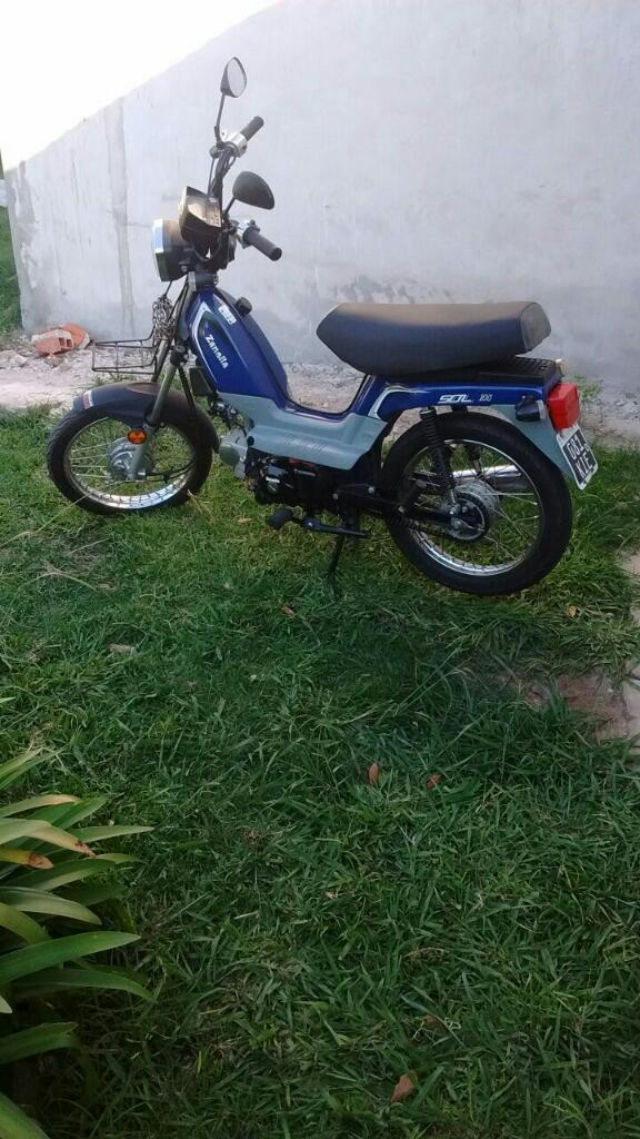 Vendo Ciclomotor, Zanela Sol 100.2014 en