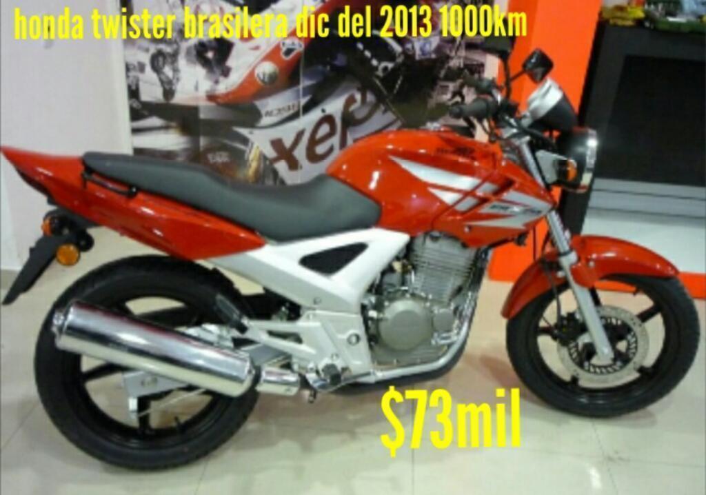 Vdo Honda Twister Brasilera 1000km