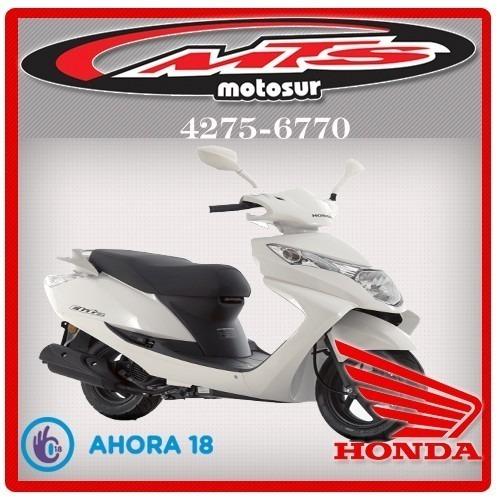 Honda Elite 125 Nueva 2017 0km Blanca Roja Negra Moto Sur