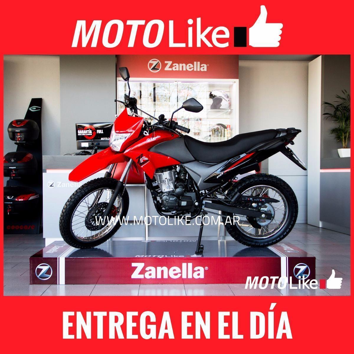 Zanella Zr 150 Enduro 0km 2016 Rojo / Negro