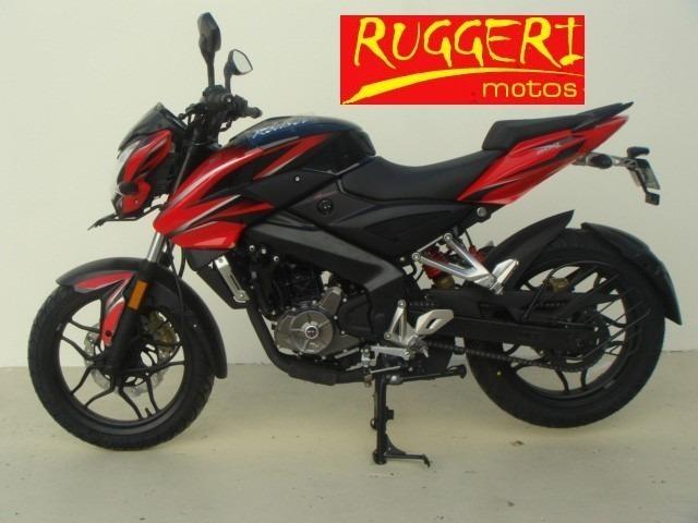 Bajaj Rouser 200 Ns 2016 Color Negro Rojo Blanco Moto 0km