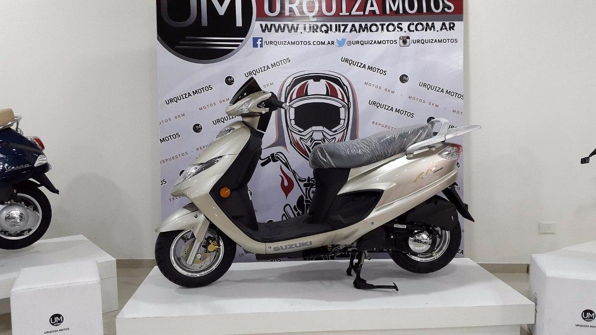 Moto Scooter Suzuki An 125 0km Urquiza Motos