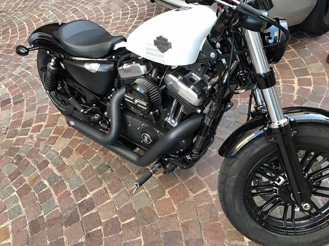 Harley Davidson Forty Eight Blanca 2016