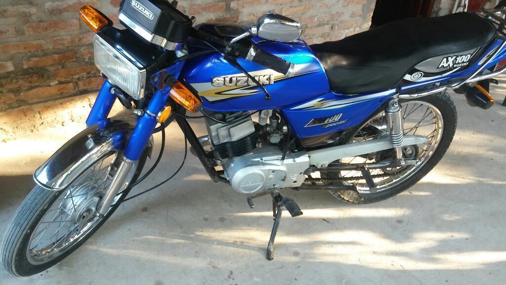 Vendo Hermoza Suzuki Ax 100