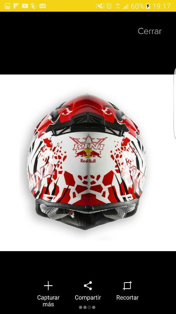 Casco Shiro Red Bull Cross