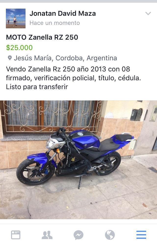 Zanella Rz 250