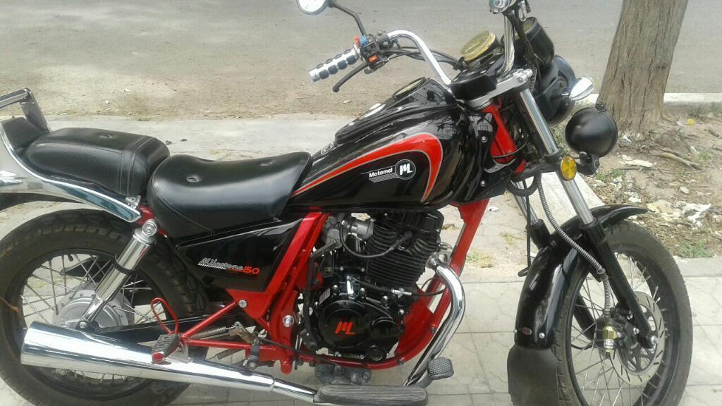 Vendo Motomel Custom 150cc. 2014 Impecable 5000 Km