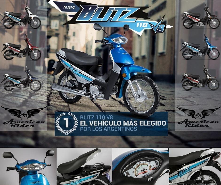 Motomel Blitz 110 la moto mas vendida del pais!