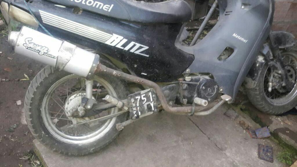 Vendo Motomel Tunid Modelo 2012 Todos Los Papeles Único Dueño