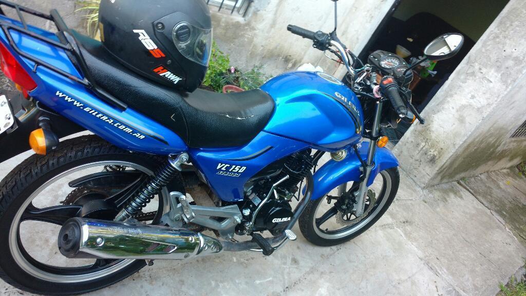 Moto Vc Strada150 Color Azul