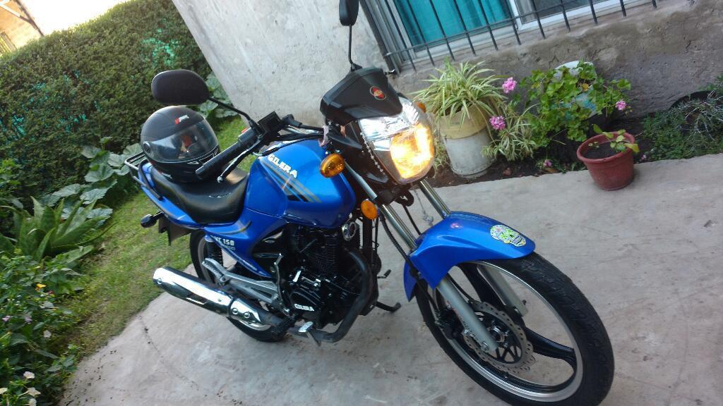 Moto Vc Strada150 Color Azul