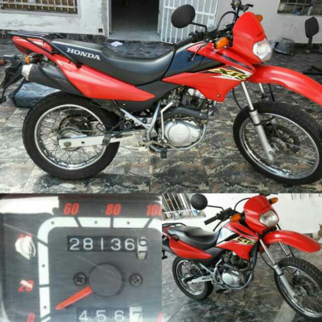 Moto Honda Xrl 125 Modelo 2013