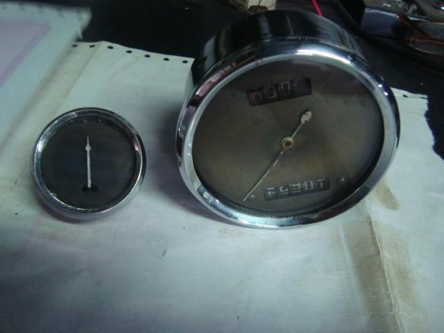 velocimetro smit y amperimetro lucas originales
