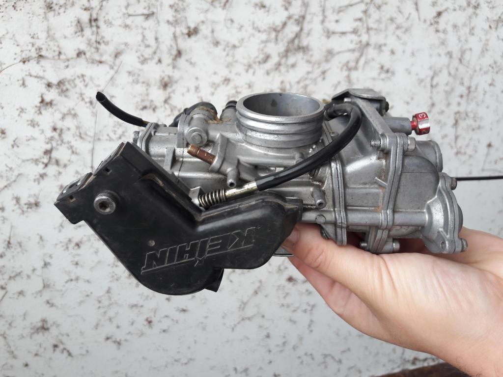 Carburador Keihin FCR 41mm Honda CRF450R cortina plana