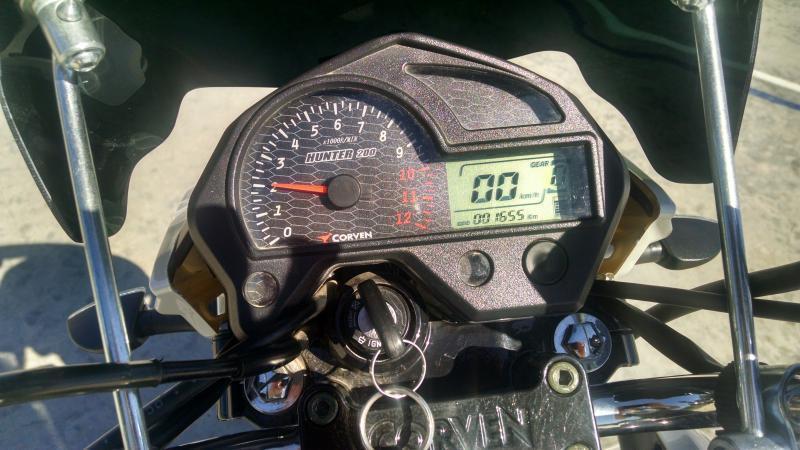 Corven Hunter 200 cc Como nueva con 1600 km