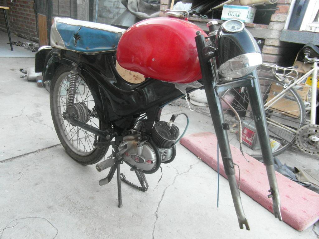 Legnano 48cc 1957. A terminar de restaurar. Reempadronada