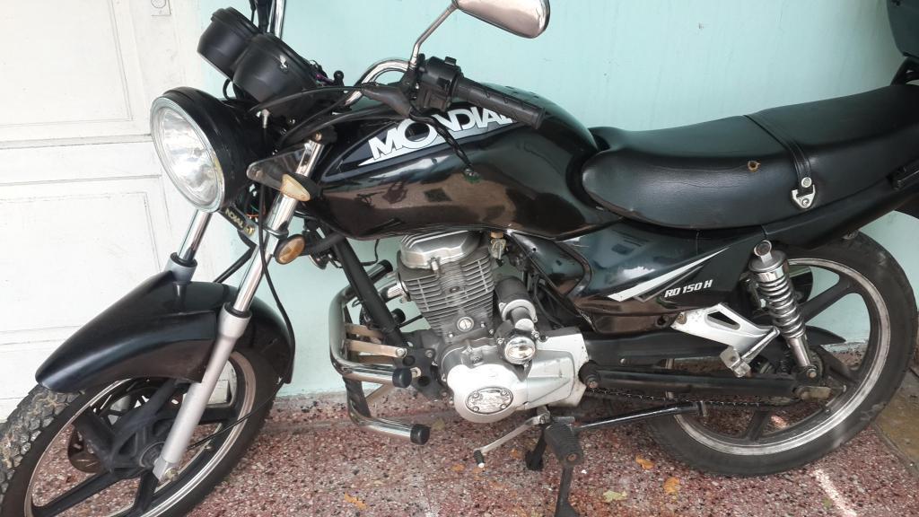 MOTO MONDIAL RD 150 AÑO 2012 VENDE TITULAR UNICO DUEÑO