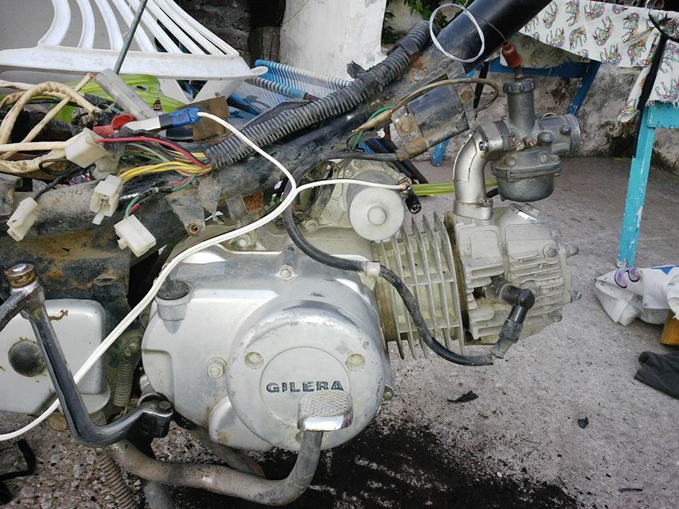 Instalacion electrica de moto gilera 110