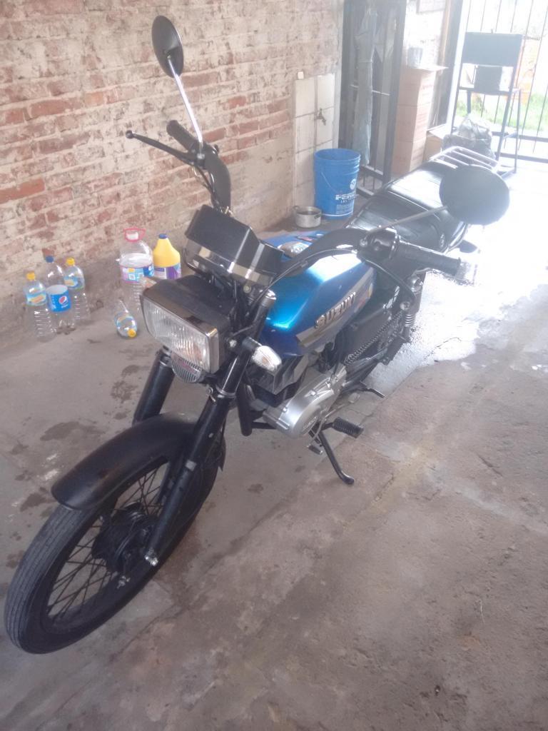 Vendo suzuki ax 100, mod 2013