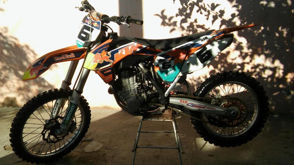 Ktm sxf 450 modelo 2013 $175.000