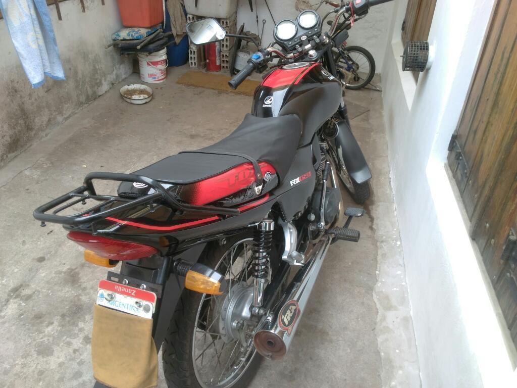 Vendo Zanella Rx 150 Año 2015