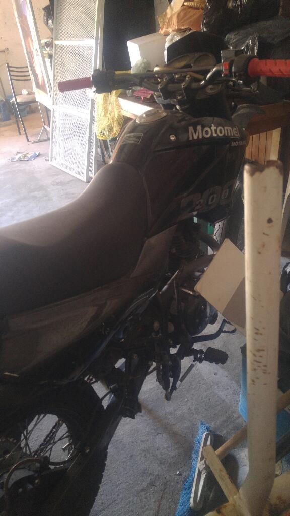 Vendo Motomel 200 Cc Motard 2012