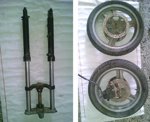 VENDO repuestos de Honda Cbr 450 modelo 1993
