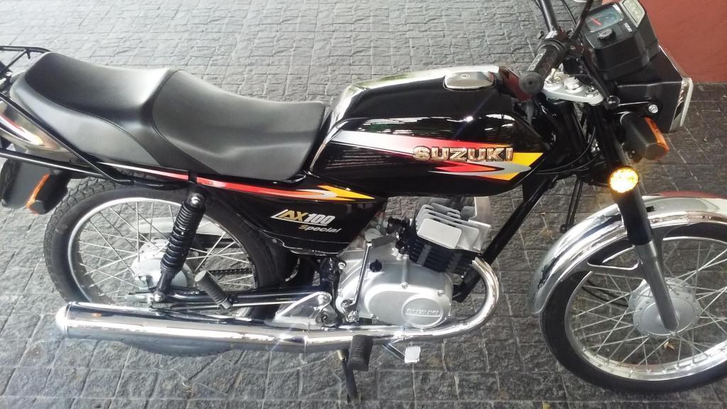 Vendo Suzuki AX 100 2015 Impecable