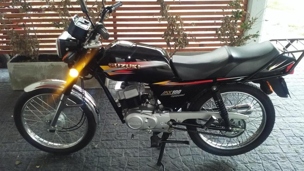 Vendo Suzuki AX 100 2015 Impecable