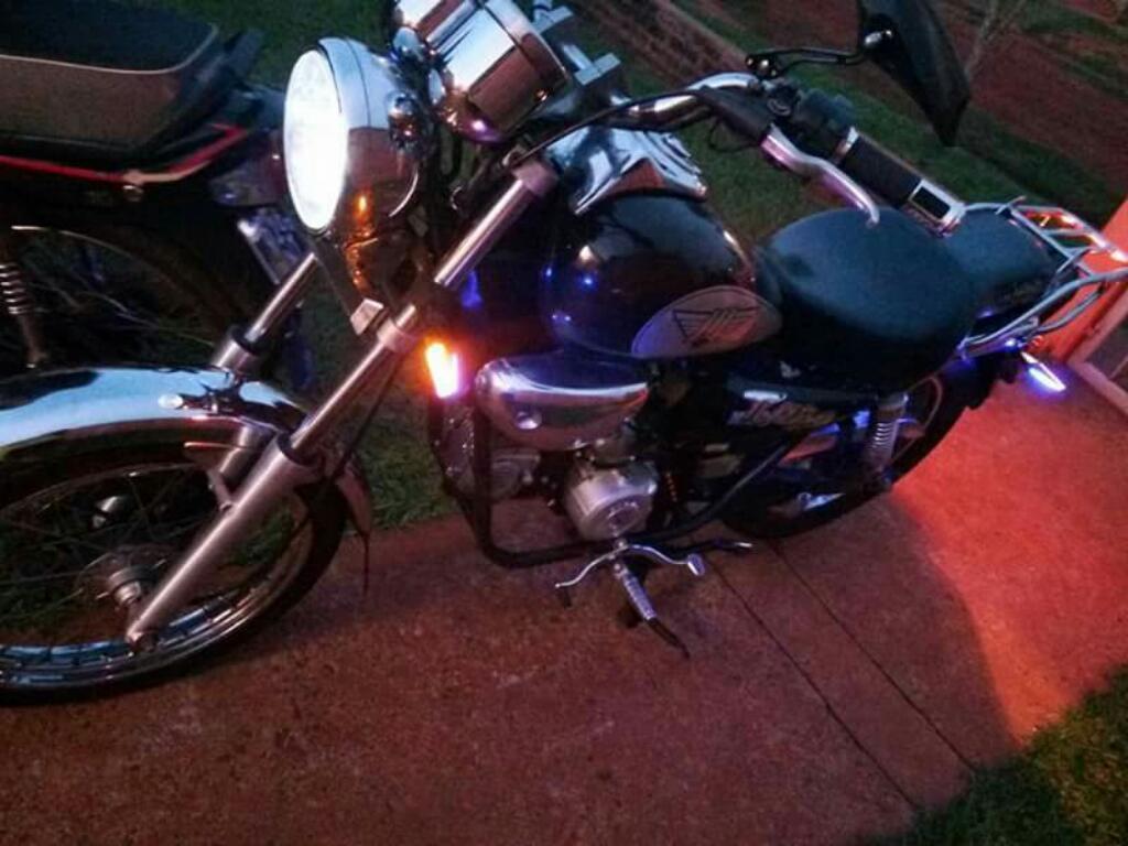Vendo Permuto Motomel Custom 110 2012