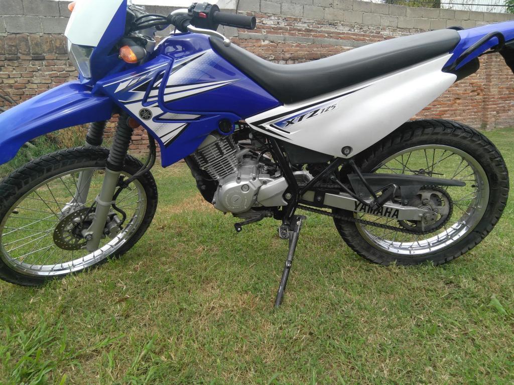 Vendo Yamaha XTZ 125 Azul modelo 2011