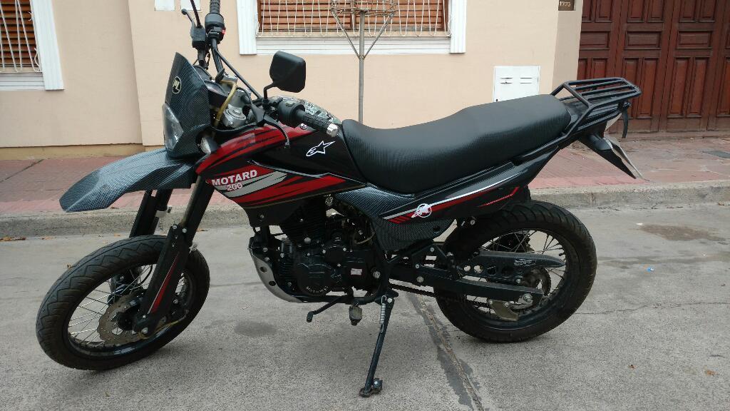 Motomel Motard 200 Cc 2014/pat 2015