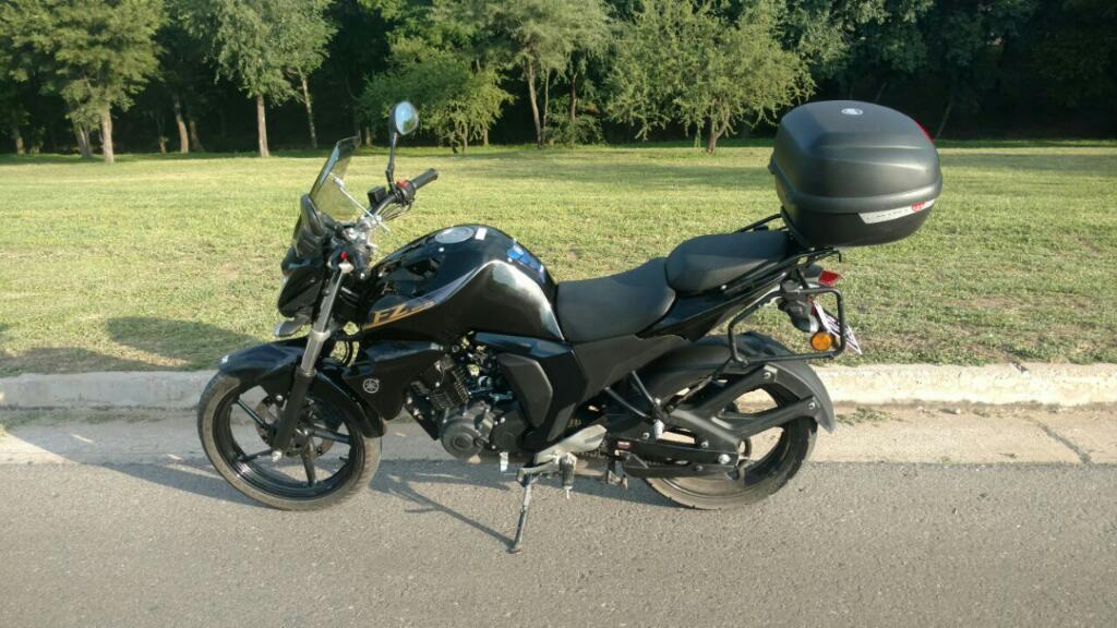 Fz16 2.0 2015, 12000km, Parabrisas, Baul