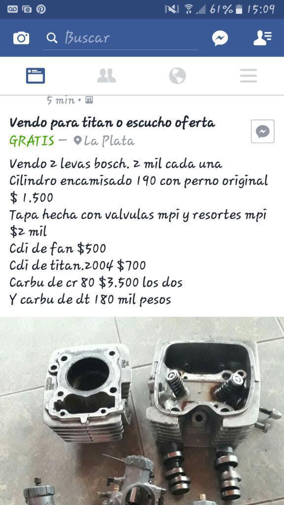 Vendo para Titan