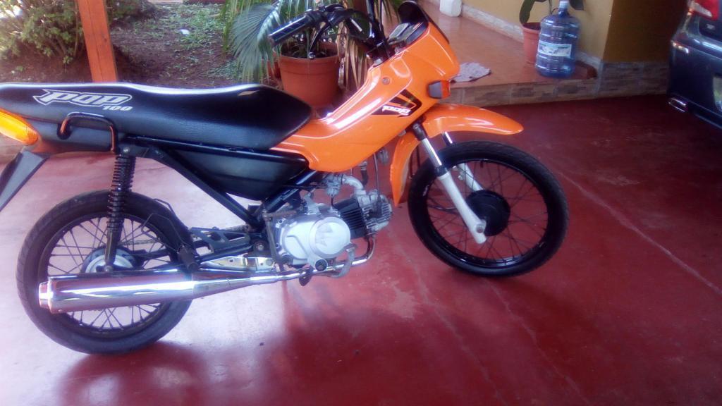 VENDO MOTO HONDA POP, 2011 EDISION LIMITADA IMPECABLE