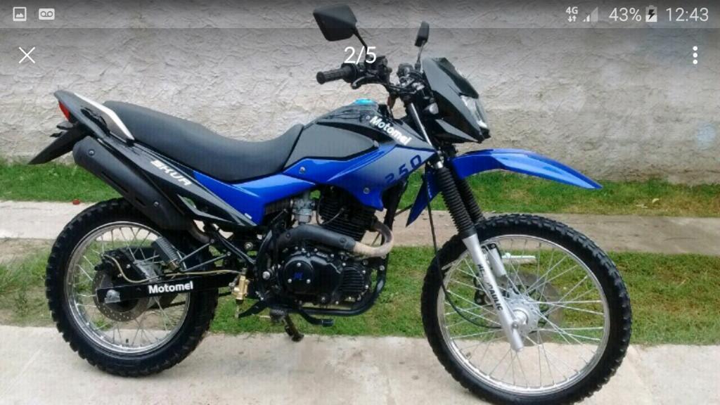Vendo Motomel Skua 250. Año 2016